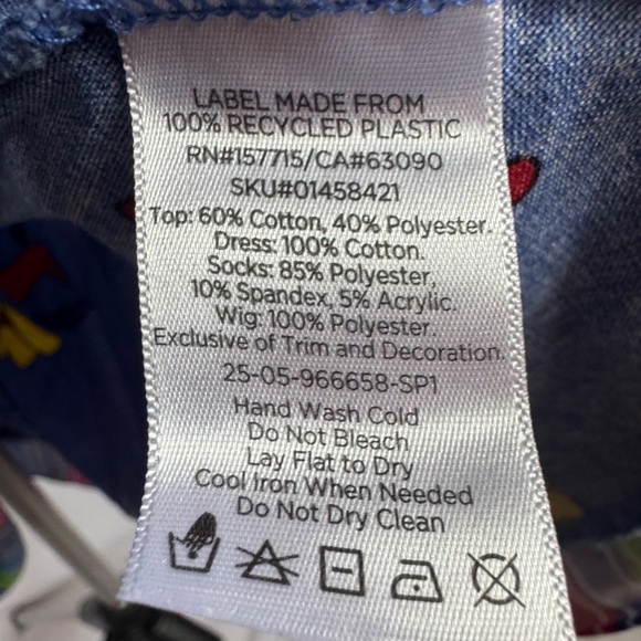 Spirit Halloween Chucky Good Guys Costume Dress Girls Youth L Child’s Play - Picture 8 of 9